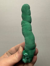 Load image into Gallery viewer, 5.3” High-Grade Malachite Stalactite “Cave” Formation | DR Congo | Mineral Collector Specimen
