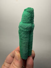 Load image into Gallery viewer, 3.5” Double Druzy Malachite Stalactite — Botryoidal “Cave” Formation | DR Congo  | Collector Mineral Specimen
