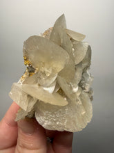 Load image into Gallery viewer, Silvery Bladed “Rose” Calcite Cluster – Yaogangxian Mine, Hunan, China
