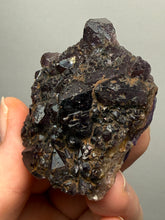 Load image into Gallery viewer, Premium Hematite-Phantom Deep Magenta Ametrine Cluster | Deccan Traps, India | Collector Mineral Specimen
