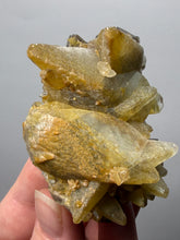 Load image into Gallery viewer, Isometric Fluorite &amp; Scalenohedral Calcite Specimen | Pakistan Mineral Collector Display Piece
