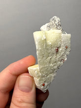Load image into Gallery viewer, High-Grade Naturally Faceted Red Spessartine Garnet on Matrix — Skardu, Pakistan
