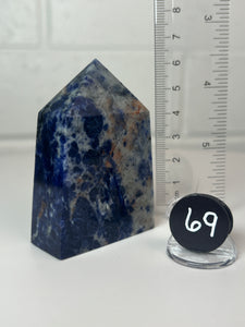 Sodalite Tower from Brazil • High Grade