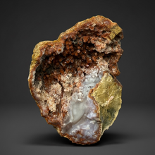 Load image into Gallery viewer, “Goblin Chalcedony” Pink &amp; Orange Druzy Botryoidal Stalactites — Tichka Massif, High Atlas, Morocco
