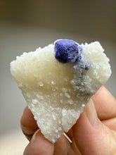 Load image into Gallery viewer, Afghan Lazurite Specimen | Deep Blue Lapis-Grade Crystal on Matrix | Collector Display Mineral
