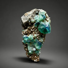 Load image into Gallery viewer, Rare Tenebrescent Color-Changing Cubic Fluorite | Hidden Forest Pocket — Diana Maria Mine, Frosterley, Weardale, County Durham, England
