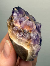 Load image into Gallery viewer, Premium Hematite-Phantom Deep Magenta Ametrine Cluster | Deccan Traps, India | Collector Mineral Specimen
