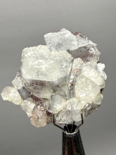 Load image into Gallery viewer, Lustrous Apophyllite over Red Heulandite (Zeolite Pocket) — Deccan Traps, Maharashtra, India
