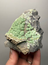 Load image into Gallery viewer, High-Grade Green Wavellite Collectors Specimen - Radiating Botryoidal Crystal Formation - Arkansas, USA
