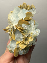 Load image into Gallery viewer, Premium Aquamarine with Mica on Matrix  Collector Mineral Specimen – Nagar Valley, Pakistan
