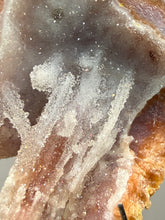 Load image into Gallery viewer, “Goblin Chalcedony” Pink &amp; Orange Druzy Botryoidal Stalactites— Tichka Massif, High Atlas, Morocco
