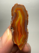 Load image into Gallery viewer, Polished Malawi Agate Half – High-Grade African Banded Agate Display Specimen
