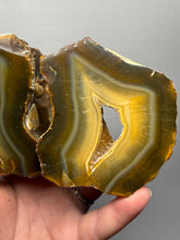Load image into Gallery viewer, Premium Sumatra Agate Pair (Banded Chalcedony) Display Specimen | Indonesia
