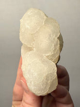 Load image into Gallery viewer, High-Grade “Dream Cloud” Druzy Chalcedony Stalactite — Maharashtra, India (Collector Display Specimen)
