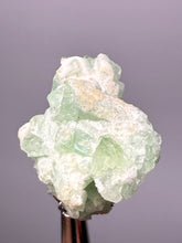 Load image into Gallery viewer, Mint Green Tourmaline 
And Pink Morganite on Matrix– Pegmatite Mineral Specimen from Pakistan
