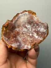 Load image into Gallery viewer, “Goblin Chalcedony” Pink &amp; Orange Druzy Botryoidal Stalactites — Tichka Massif, High Atlas, Morocco
