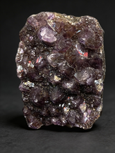Load image into Gallery viewer, Premium Hematite-Phantom Deep Magenta Ametrine Cluster | Deccan Traps, India | Collector Mineral Specimen
