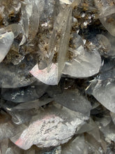 Load image into Gallery viewer, LARGE Silvery Bladed “Rose” Calcite Cluster – Yaogangxian Mine, Hunan, China
