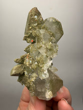 Load image into Gallery viewer, Chlorite-Included Quartz Cluster (Green Phantom Quartz) | Pakistan Mineral Specimen

