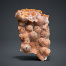 Load image into Gallery viewer, “Goblin Chalcedony” Pink &amp; Orange Druzy Botryoidal Stalactites — Tichka Massif, High Atlas, Morocco
