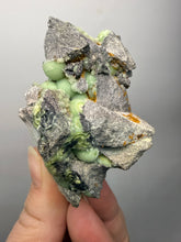 Load image into Gallery viewer, High-Grade Green Wavellite Collectors Specimen - Radiating Botryoidal Crystal Formation - Arkansas, USA
