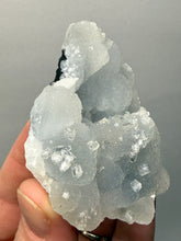 Load image into Gallery viewer, Druzy Chalcedony Stalactites with Druzy Clear Apophyllite | Maharashtra, India
