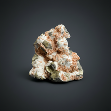 Load image into Gallery viewer, Peach Druzy Heulandite on Matrix – India | Rare Peach Crystal Mineral Specimen for Collectors &amp; Display
