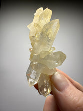 Load image into Gallery viewer, High Grade Golden Iron-Stained Himalayan Quartz Cluster | Rare Pakistan Mineral Specimen | Collector Display Crystal
