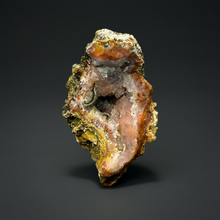 Load image into Gallery viewer, “Goblin Chalcedony” Pink &amp; Orange Druzy Botryoidal Stalactites — Tichka Massif, High Atlas, Morocco
