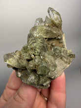 Load image into Gallery viewer, Chlorite-Included Quartz Cluster (Green Phantom Quartz) | Pakistan Mineral Specimen
