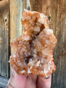 Orange Gem Heulandite • Maharashtra, India