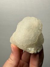 Load image into Gallery viewer, High-Grade “Dream Cloud” Druzy Chalcedony Stalactite — Maharashtra, India (Collector Display Specimen)
