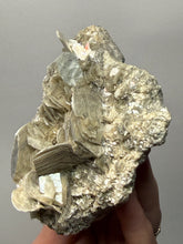 Load image into Gallery viewer, Premium Aquamarine with Mica on Matrix  Collector Mineral Specimen – Nagar Valley, Pakistan
