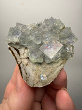 Load image into Gallery viewer, High Grade Blue YGX Fluorite Cluster – Yaogangxian Mine, Hunan, China | Collector Mineral Specimen
