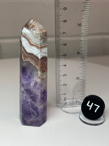 Amethyst and Agate Obelisk Tower