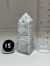 Load image into Gallery viewer, White Pseudomorph Agate after Anhydrite Obelisk Tower from Mexico
