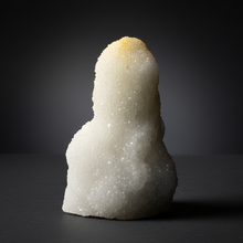 Load image into Gallery viewer, High-Grade “Dream Cloud” Druzy Chalcedony Stalactite — Maharashtra, India (Collector Display Specimen)
