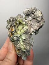 Load image into Gallery viewer, High-Grade Green Wavellite Collectors Specimen - Radiating Botryoidal Crystal Formation - Arkansas, USA
