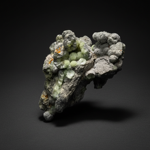 Load image into Gallery viewer, High-Grade Green Wavellite Collectors Specimen - Radiating Botryoidal Crystal Formation - Arkansas, USA
