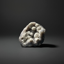 Load image into Gallery viewer, Mordenite with Optical Calcite on Druzy Chalcedony | Mineral Cabinet Specimen | Deccan Traps, India
