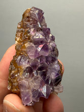 Load image into Gallery viewer, Premium Hematite-Phantom Deep Magenta Ametrine Cluster | Deccan Traps, India | Collector Mineral Specimen
