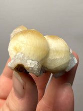 Load image into Gallery viewer, Rare Botryoidal Yellow Fluorite on Quartz Matrix  Collector Mineral Specimen – Maharashtra, India
