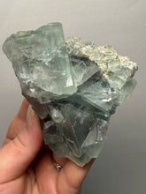 Load image into Gallery viewer, Cubic Fluorite Crystal Specimen | Chashan Mine, Chenzhou, Hunan, China | Collector Mineral Display
