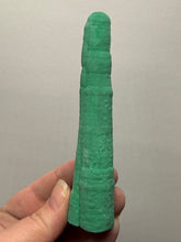 Load image into Gallery viewer, 4.9” High-Grade Malachite Stalactite “Cave” Formation | DR Congo | Mineral Collector Specimen
