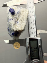 Load image into Gallery viewer, Afghan Lazurite Specimen | Deep Blue Lapis-Grade Crystal on Matrix | Collector Display Mineral
