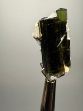 Load image into Gallery viewer, Green Cap Stak Nala Tourmaline with Cleavelandite – Haramosh Mountains, Pakistan | Thumbnail Specimen
