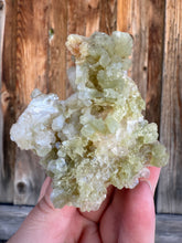 Load image into Gallery viewer, Green Heulandite Cluster • Maharashtra, India
