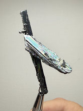Load image into Gallery viewer, Iridescent Stibnite Crystal Specimen | Raw Antimonite Crystal
