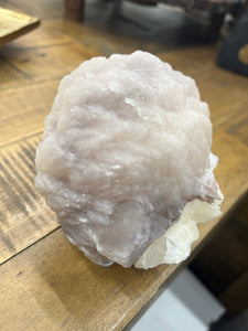 Lavender Stilbite Flower + Phantom Purple Apophyllite• VERY RARE • India