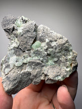 Load image into Gallery viewer, High-Grade Green Wavellite Collectors Specimen - Radiating Botryoidal Crystal Formation - Arkansas, USA
